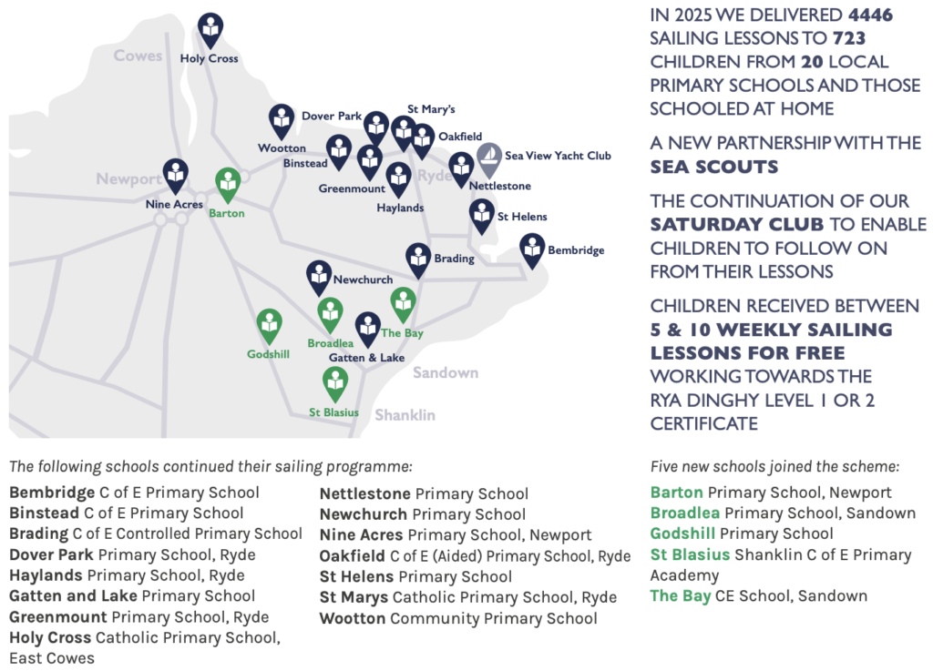 2025 school reach map