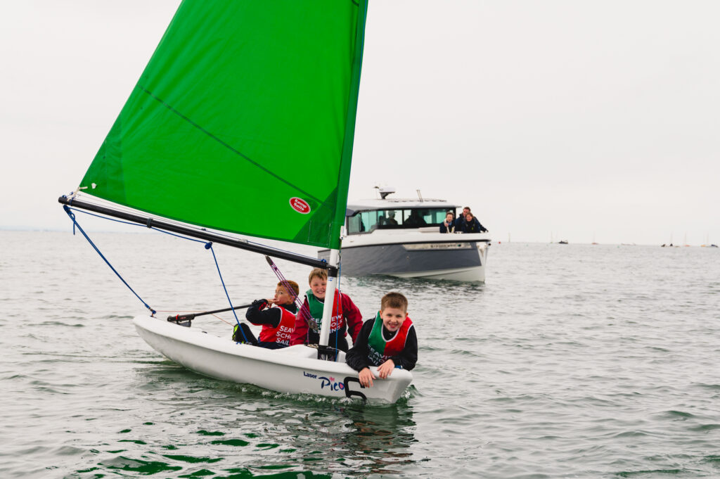 HRH The Princess Royal at Sea View Yacht Club